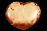 Colorful Carnelian Agate Heart #125768-1